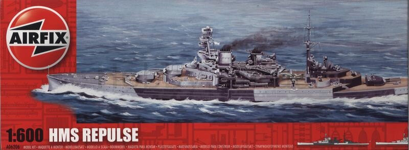 модель Корабль HMS REPULSE